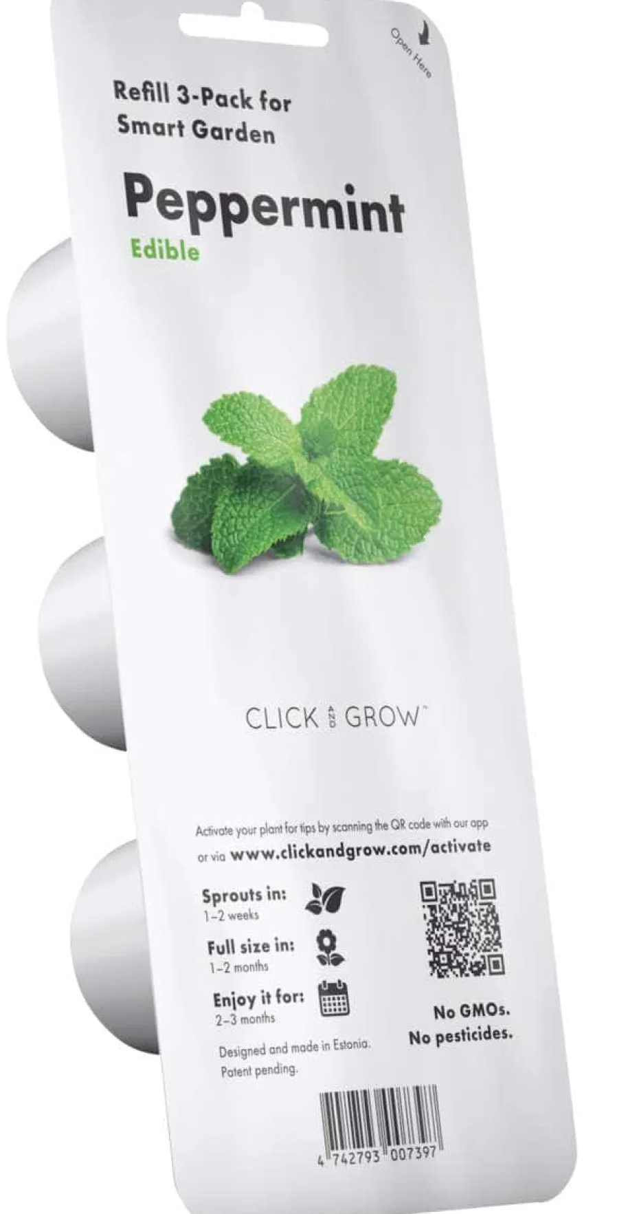 Click&Grow Smart Garden refill peppermynte 3-pk