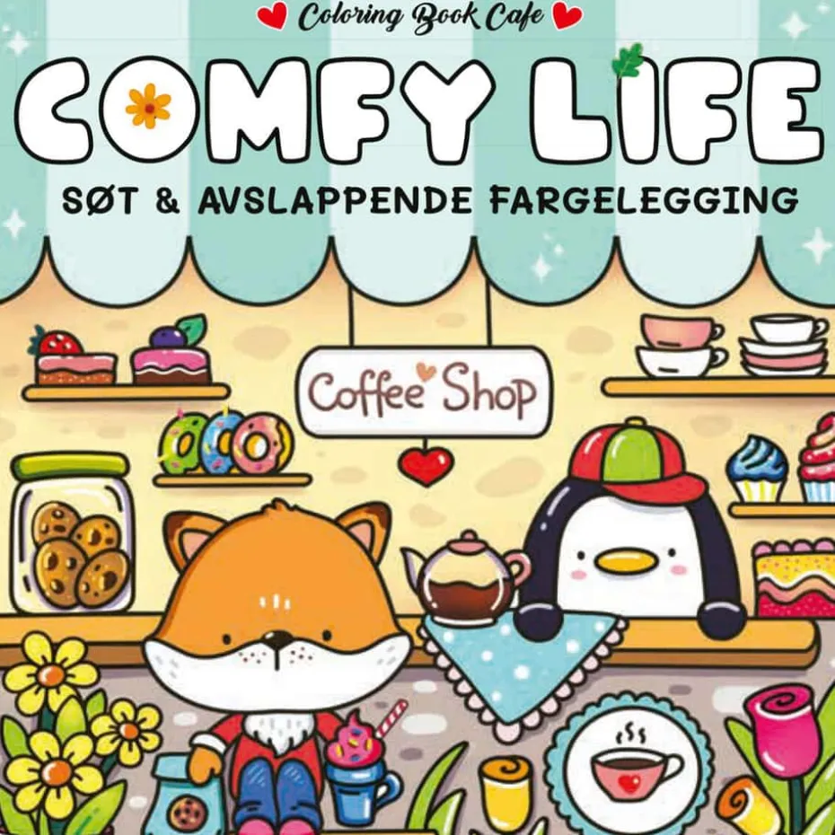Comfy Life fargeleggingsbok