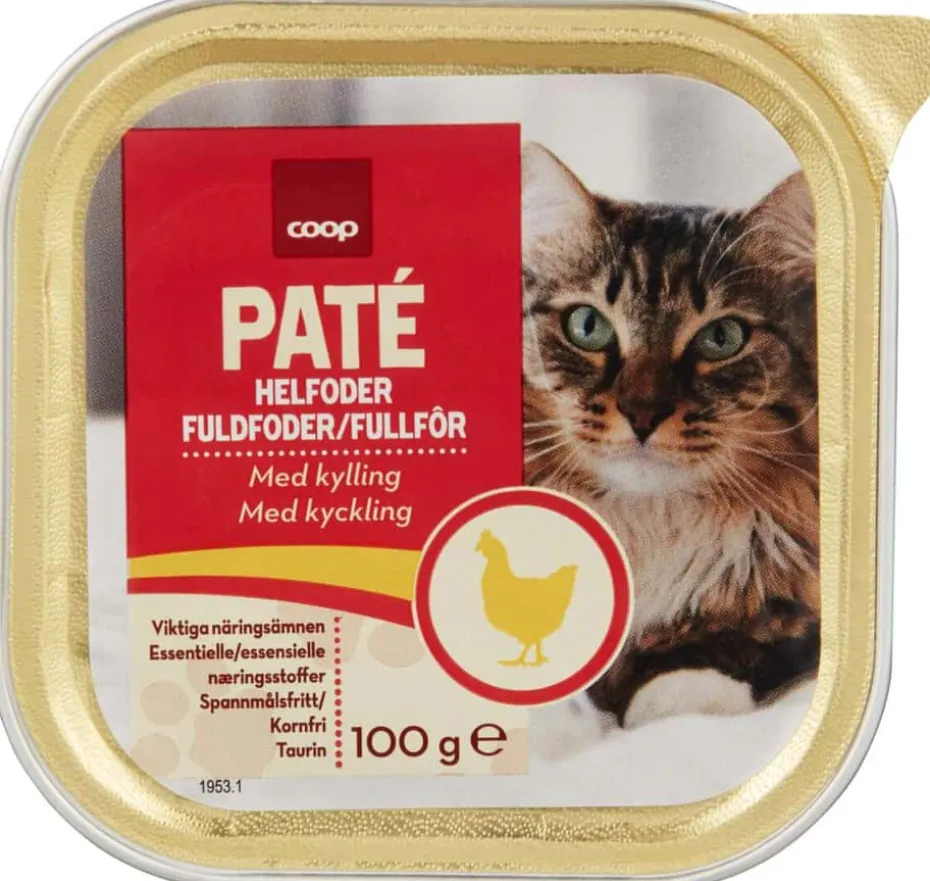 Coop Catz Paté Kylling 100g
