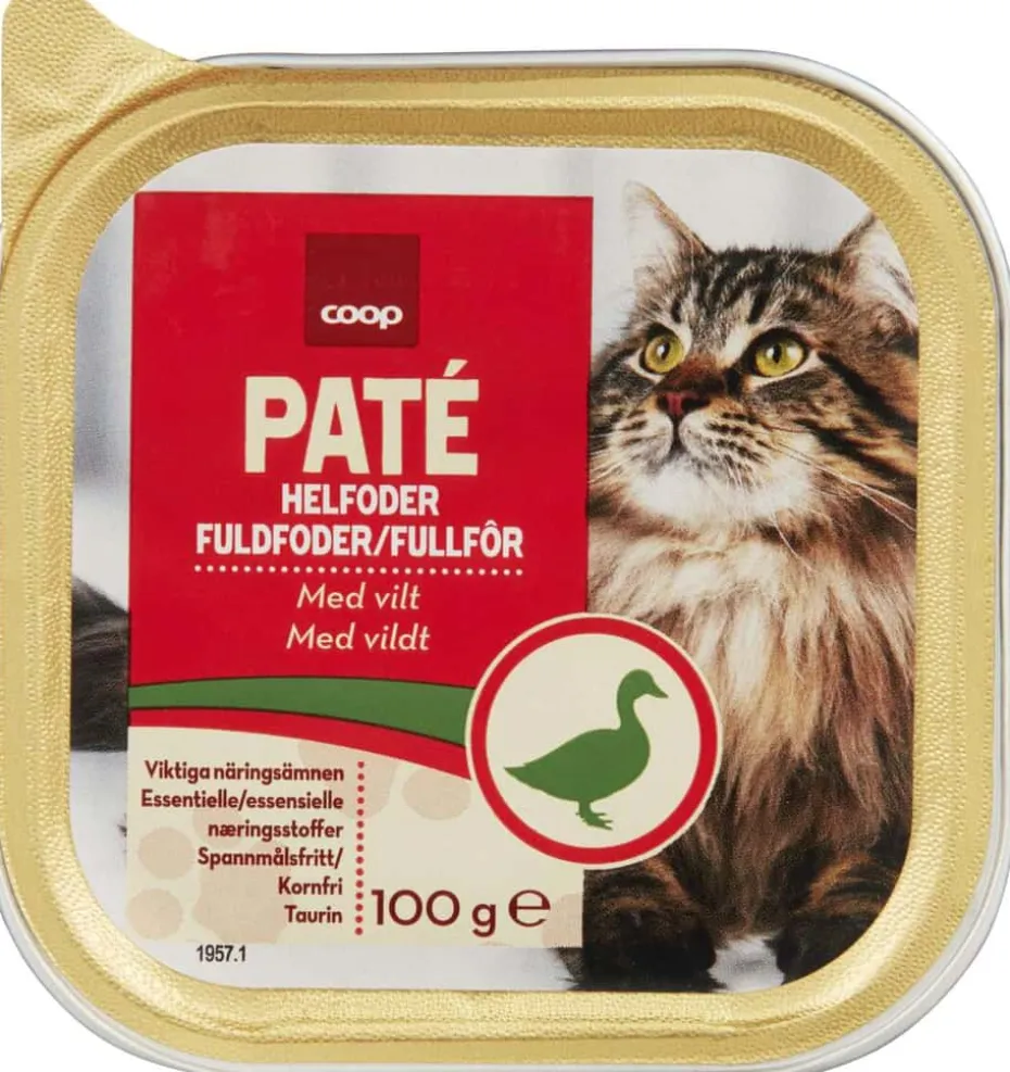 Coop Catz Paté Vilt 100g