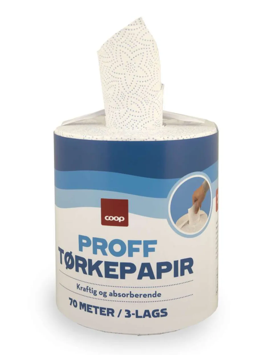 Coop Proff 70 meter tørkepapir