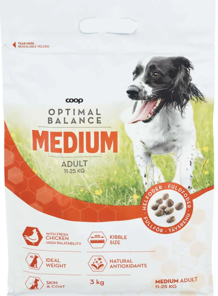 Coop Tørrfor Hund Medium 3kg