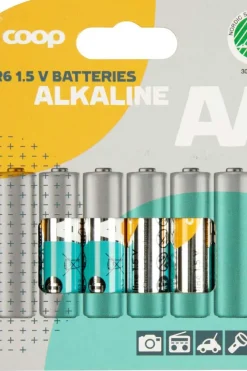 Coop AA-batterier 6pk