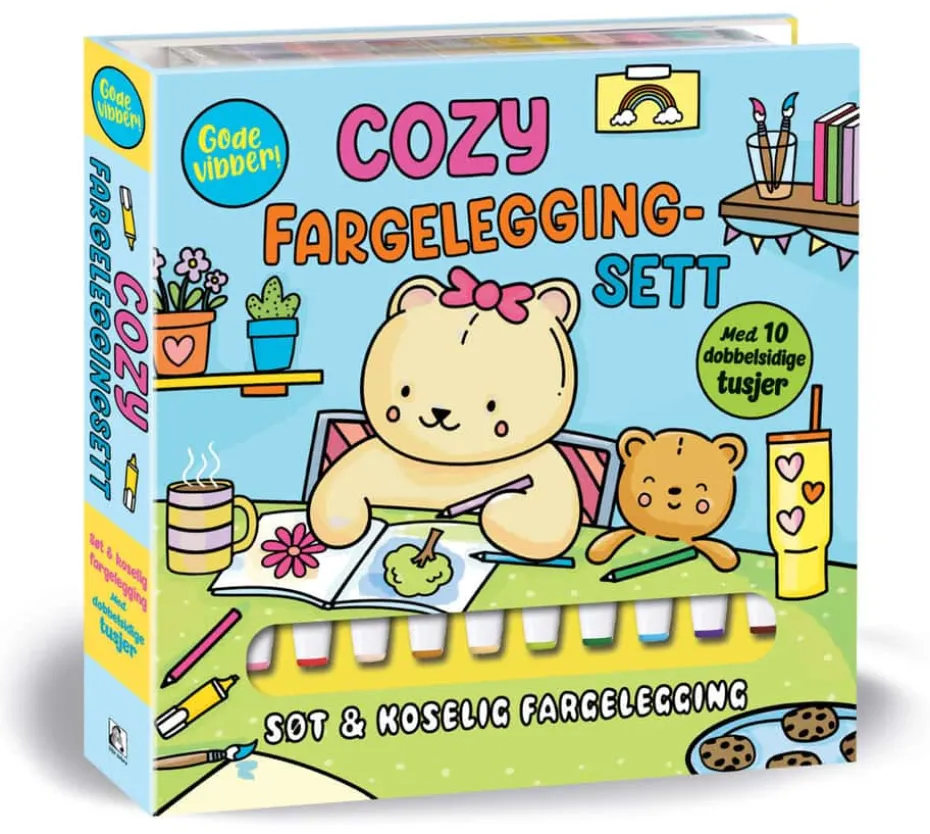 Cozy Fargeleggingsett