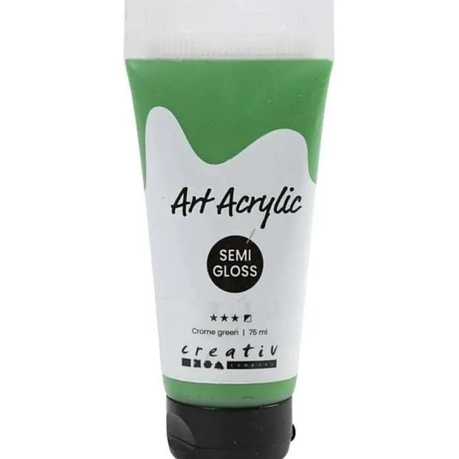 Creativ Company Pigment Art Crome Green akrylmaling