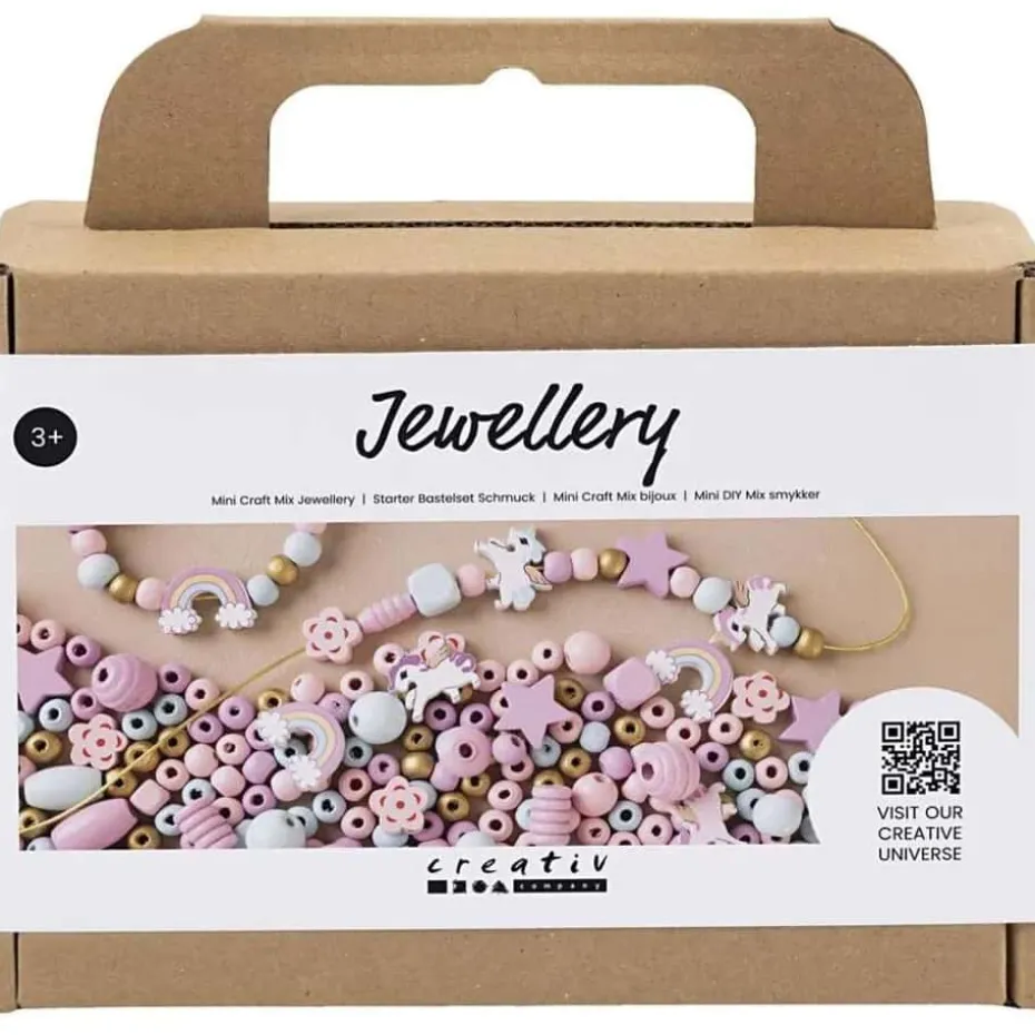 Creativ Company Mini DIY Mix Smykker Pastellfarger