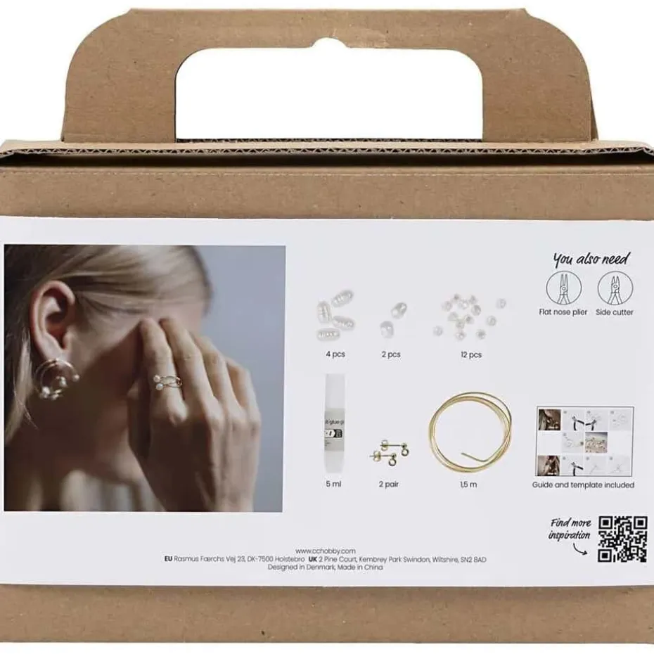 Creativ Company Mini DIY Kit øreringer