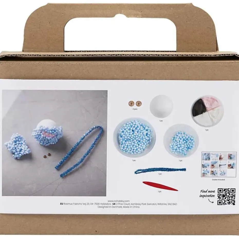 Creativ Company Mini DIY Kit Modellering, Monster Bobby