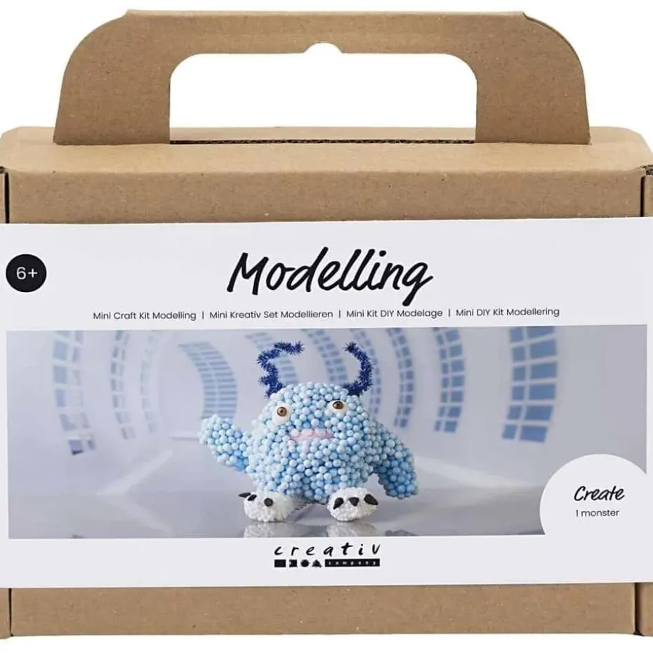 Creativ Company Mini DIY Kit Modellering, Monster Bobby