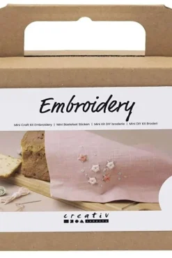 Creativ Company Mini DIY Kit Broderi/Stoffserviett