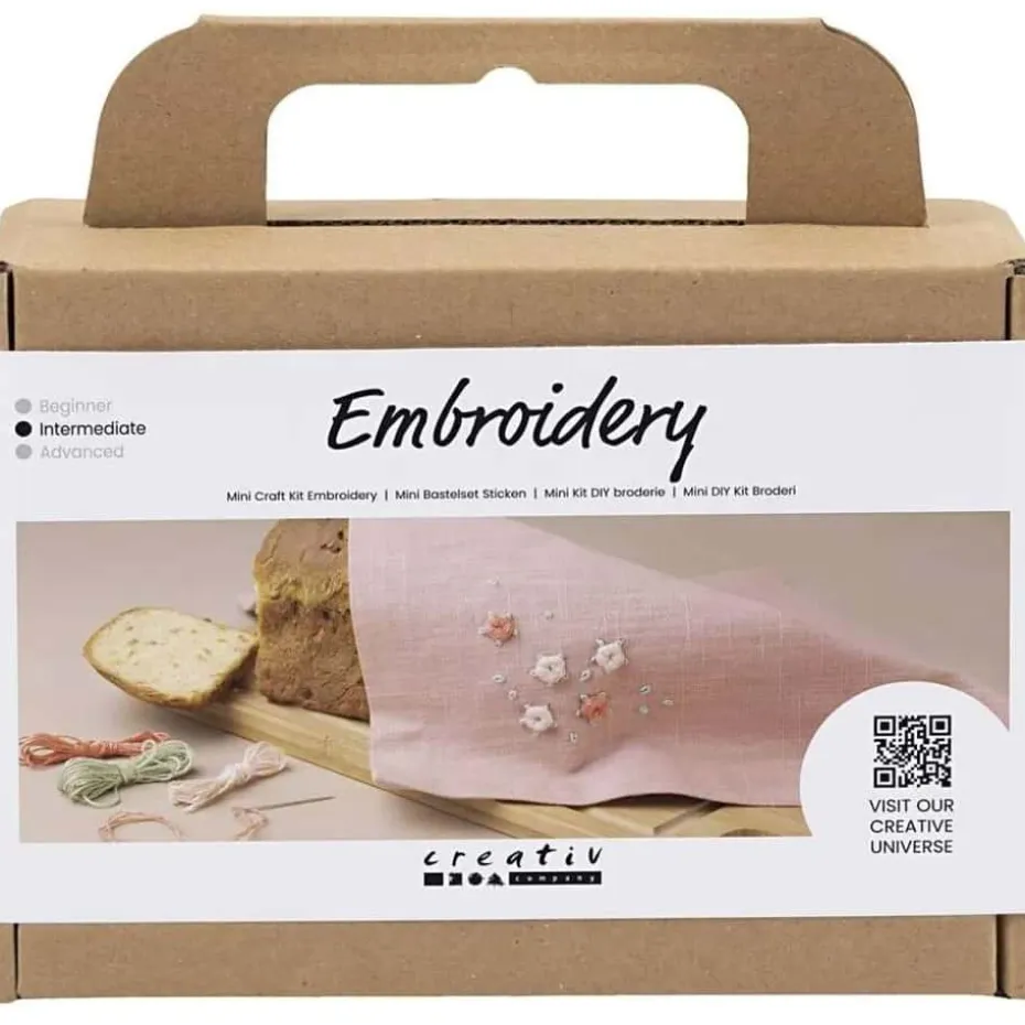 Creativ Company Mini DIY Kit Broderi/Stoffserviett