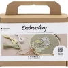 Creativ Company Mini DIY Kit Broderi/Broderiramme