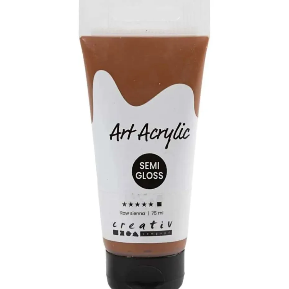 Creativ Company Pigment Art Raw Sienna akrylmaling