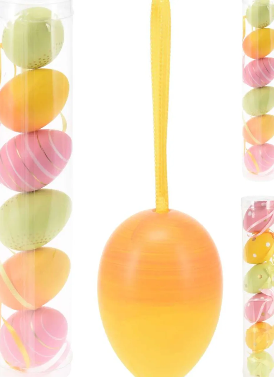 Dekor påskeegg 6 pk