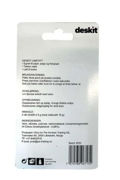 Deskit limstift 2 stk