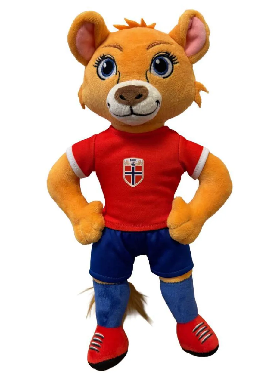 Det Norske fotball landslagets LØVINNE maskot