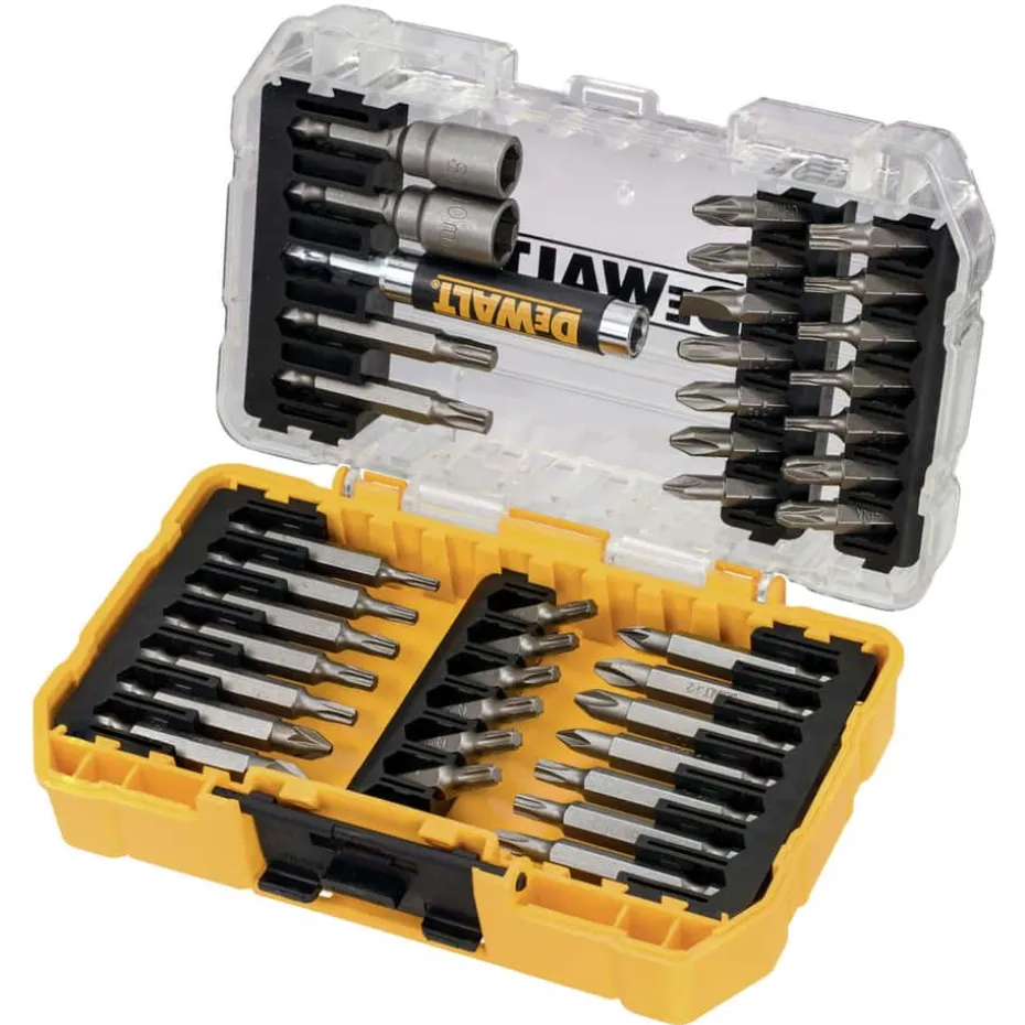DeWalt bitssett 40 deler med bitsholder