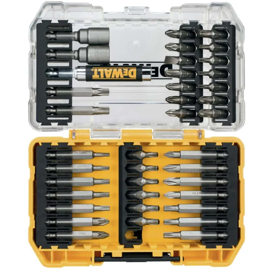 DeWalt bitssett 40 deler med bitsholder