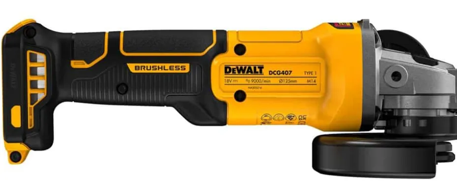 DeWalt DCG407N vinkelsliper u/batteri