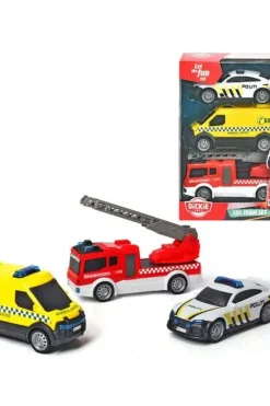 Dickie Toys Norske Redningsbiler 3pk