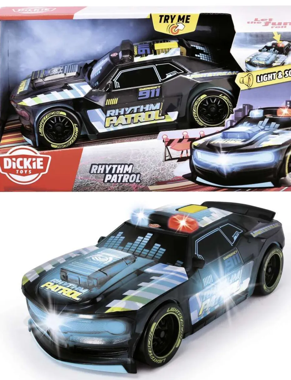 Dickie Toys Rhythm Patrol Politibil