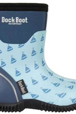 Dock Boot Print allværsstøvler barn