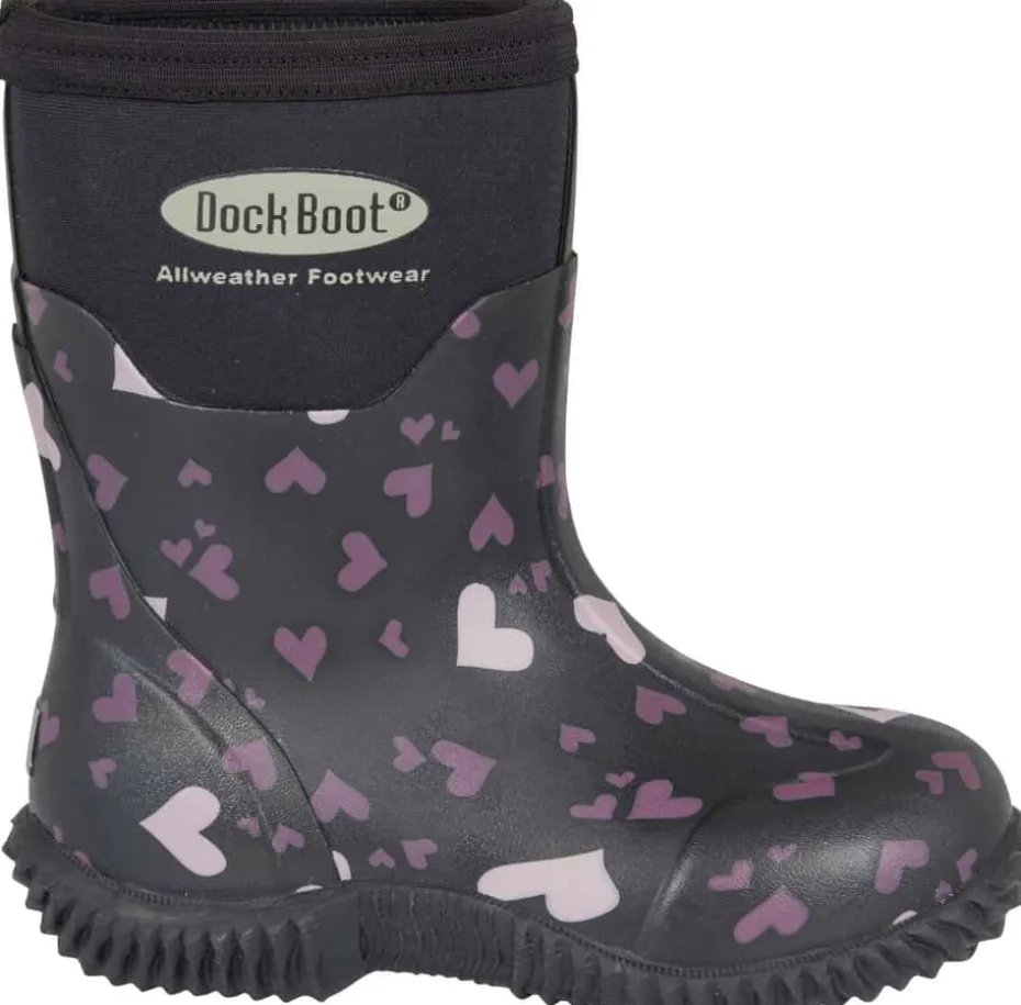 Dock Boot Print allværsstøvler barn