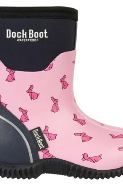 Dock Boot Print allværsstøvler barn