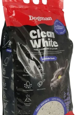 Dogman Cat Litter Clean White Activated Carbon 5l