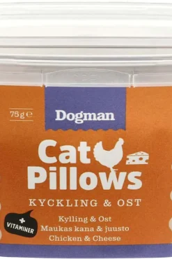 Dogman Cat Pillows Kylling & Ost 75g