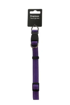 Dogman Halsbånd Iris Lilla 38-66cm 25mm