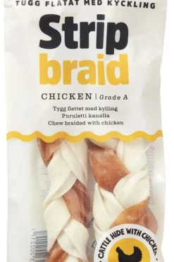 Dogman Kylling Strip Braid 2pk