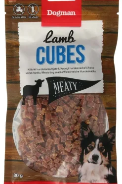 Dogman Lamb Cubes 80g