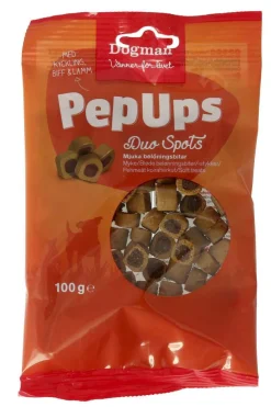 Dogman Pep Ups Duo Spots 100g