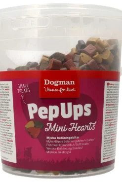 Dogman Pep Ups Mini Hearts 450g