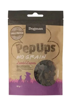 Dogman Pep Ups No Grain Lam 90g