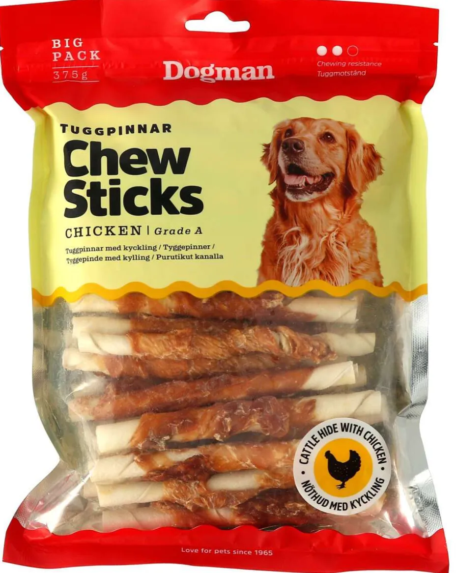 Dogman Tyggepinner med Kylling 30pk