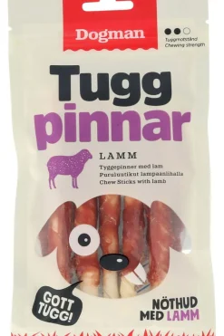 Dogman Tyggepinner med Lam 5pk
