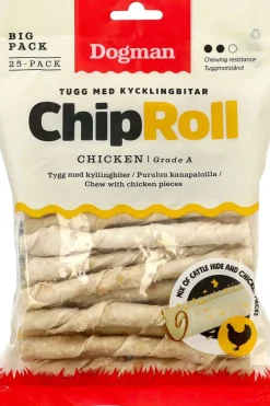 Dogman Tyggerull Chicken Chip Roll