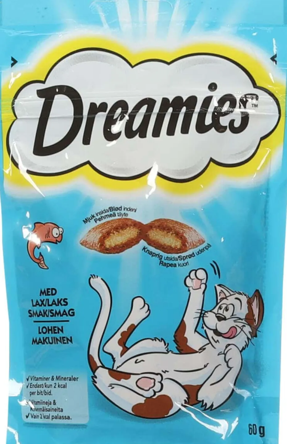 Dreamies Laks 60g