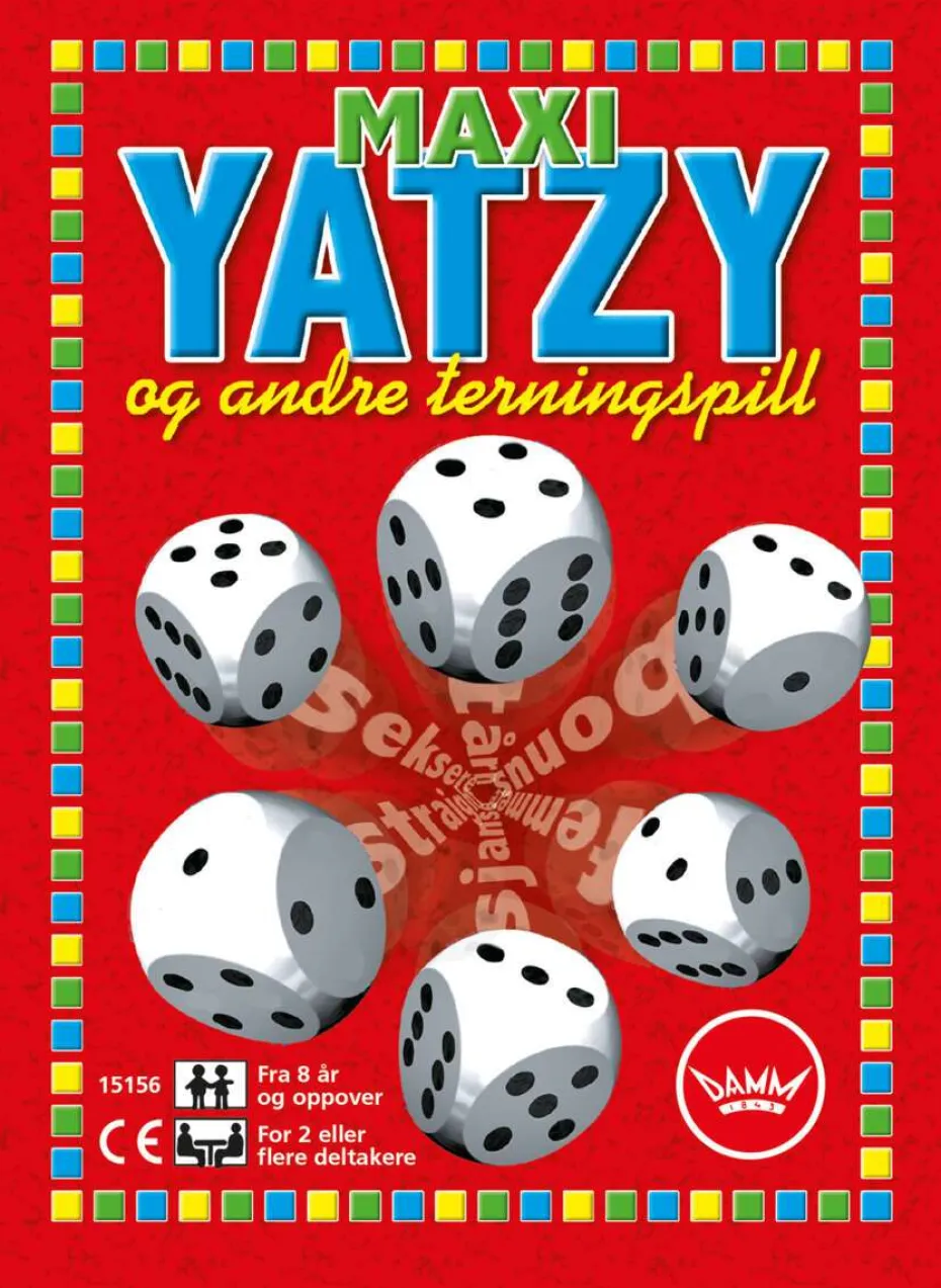 Egmont Damm Maxi Yatzy