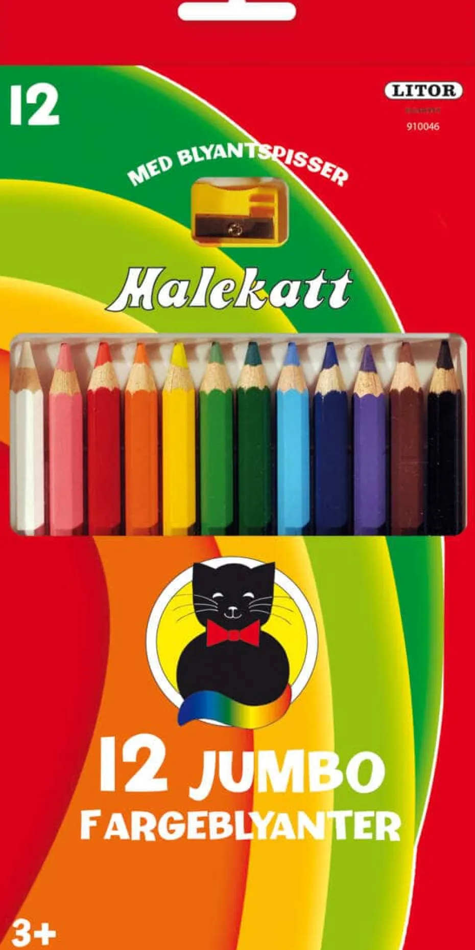 Egmont Fargeblyanter 12 stk