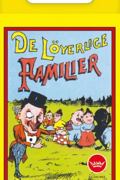 Egmont kortspill De løyerlige familier