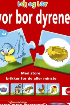 Egmont Spill Hvor bor dyrene?