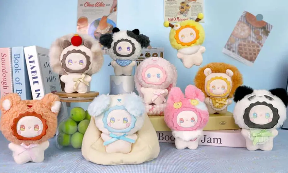 Emma Fuzzy Family Squishy samlefigur
