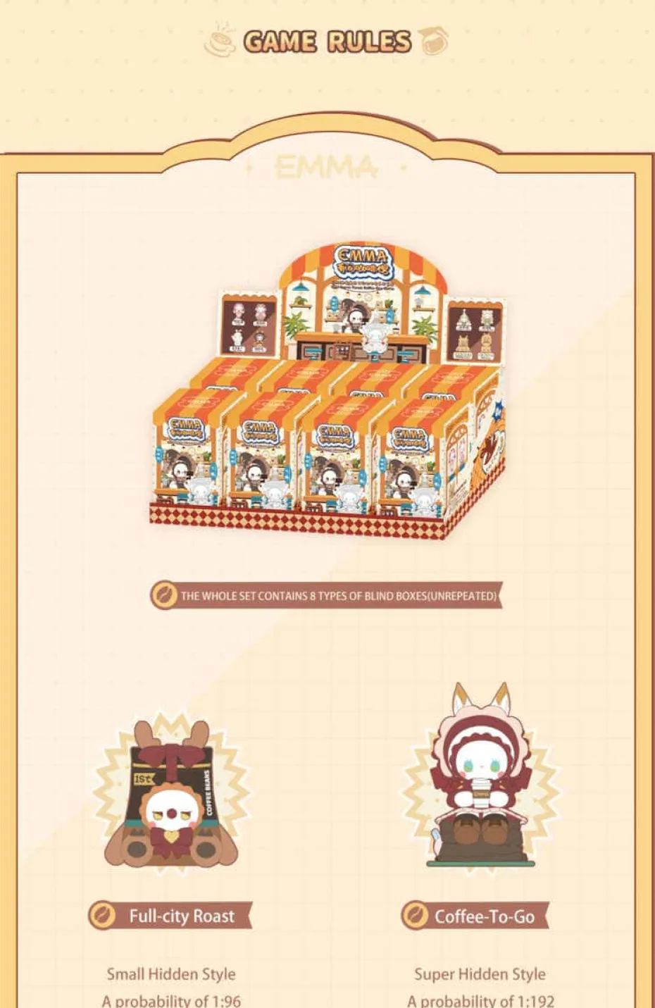 Emma Secret Forest: Coffee shop samlefigur