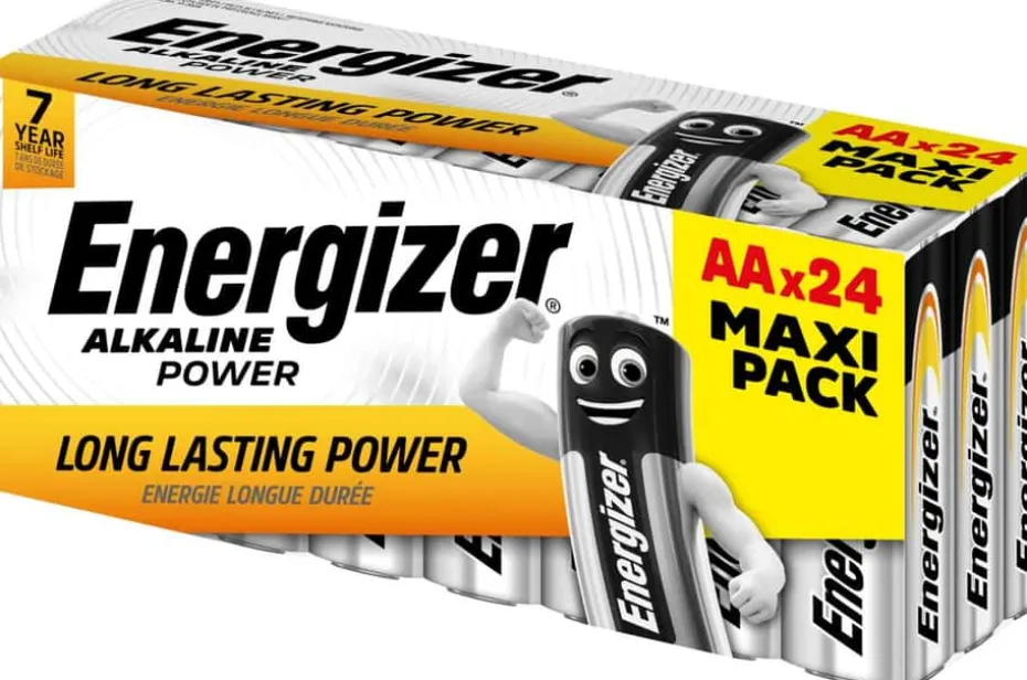 Energizer® AA batterier 24 pk.