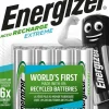 Energizer® AccuRecharge Extreme batterier