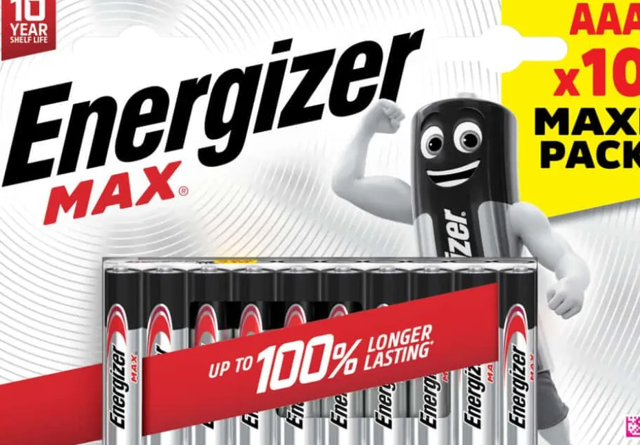 Energizer® Max AAA batterier