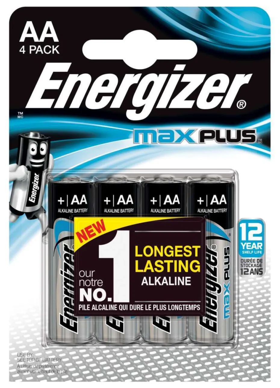 Energizer® Max Plus AA-batterier